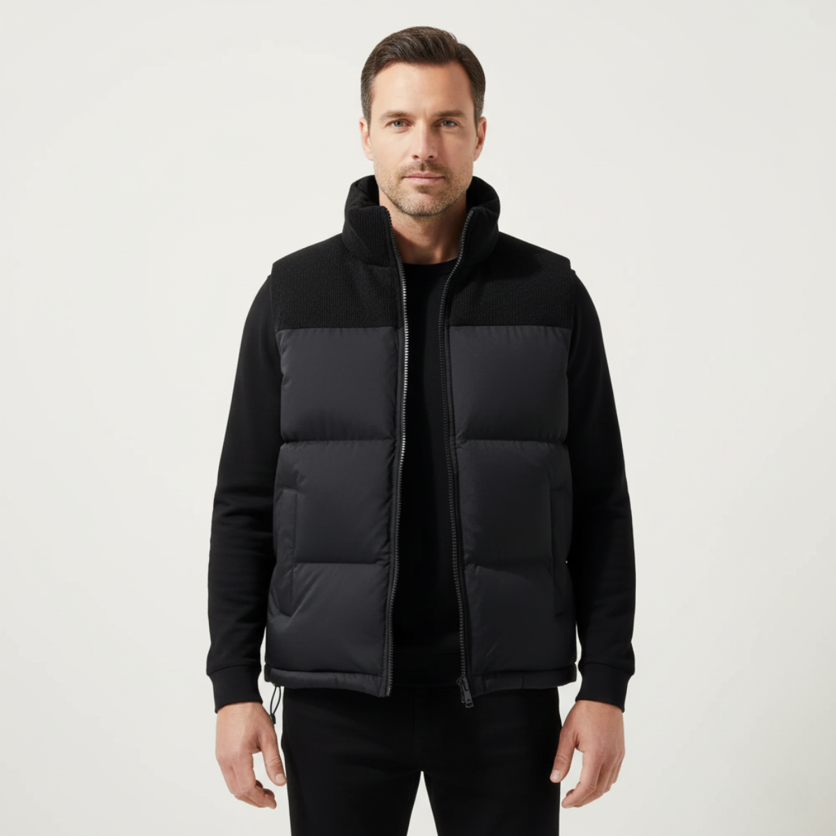 The Port Isaac Gilet Puffer Matelassé Chic pour Homme