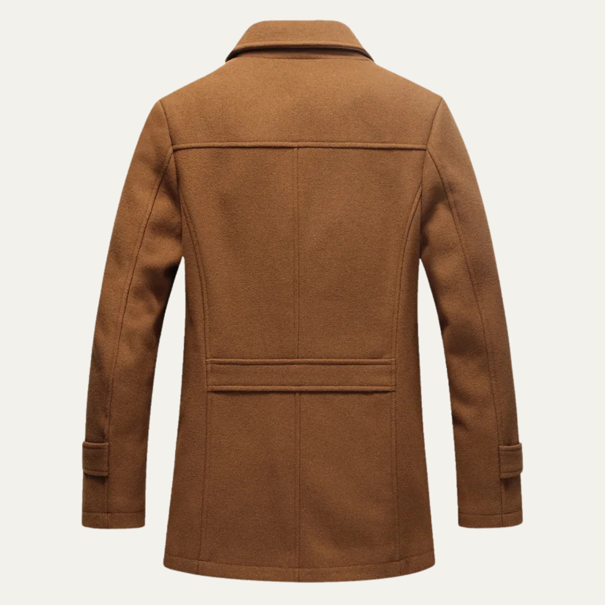 The Stonemont Manteau d’hiver décontracté et élégant en laine mélangée pour homme