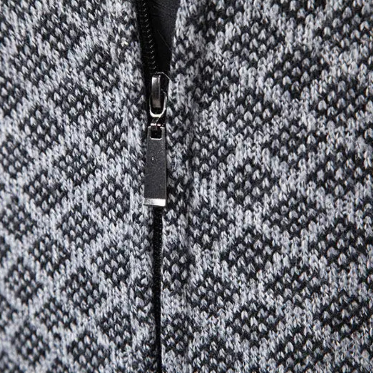 The Bibbona – Cardigan Tricotée Zippée à Motifs Homme