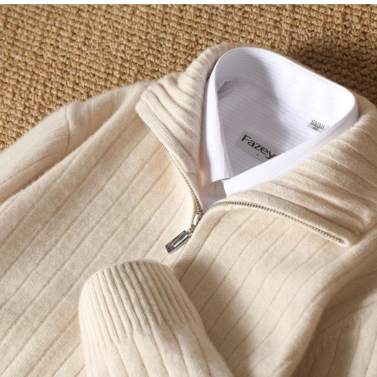 The Mayfair Veste 100 % laine mérinos pour homme