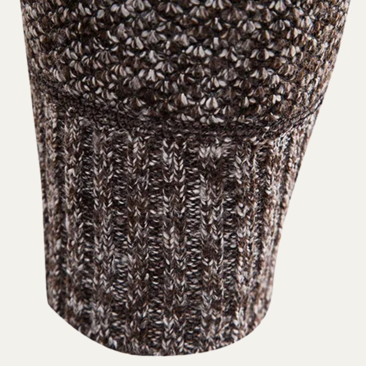 The Alessandria – Pull Col Roulé en Tricot Mélangé Homme