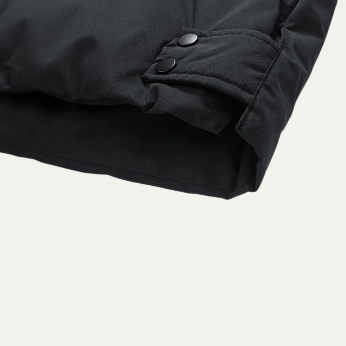 The Fulham Veste matelassée longue d’hiver à capuche pour homme