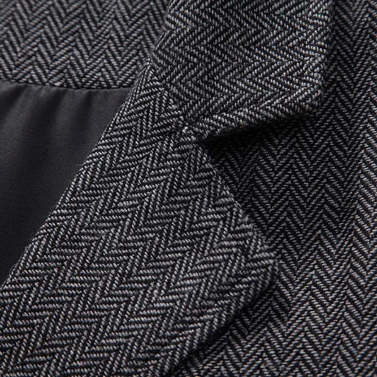 The Wallingford – Gilet Homme Sans Manches Laine Motif Chevrons Élégant