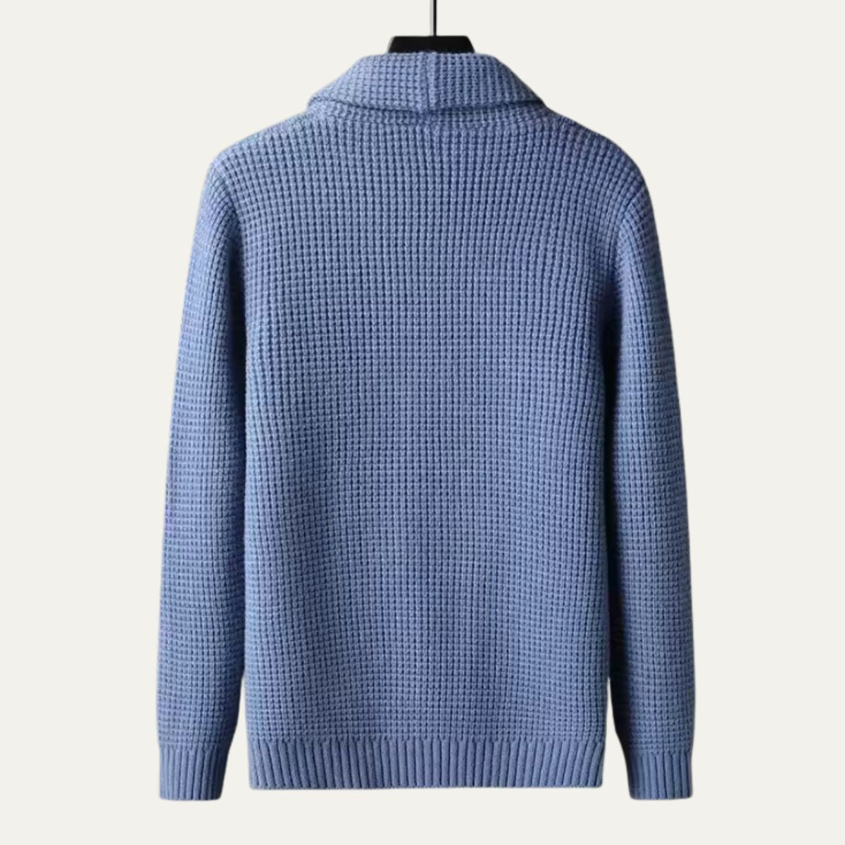 The Agrigento – Cardigan Col Châle Boutonné Homme