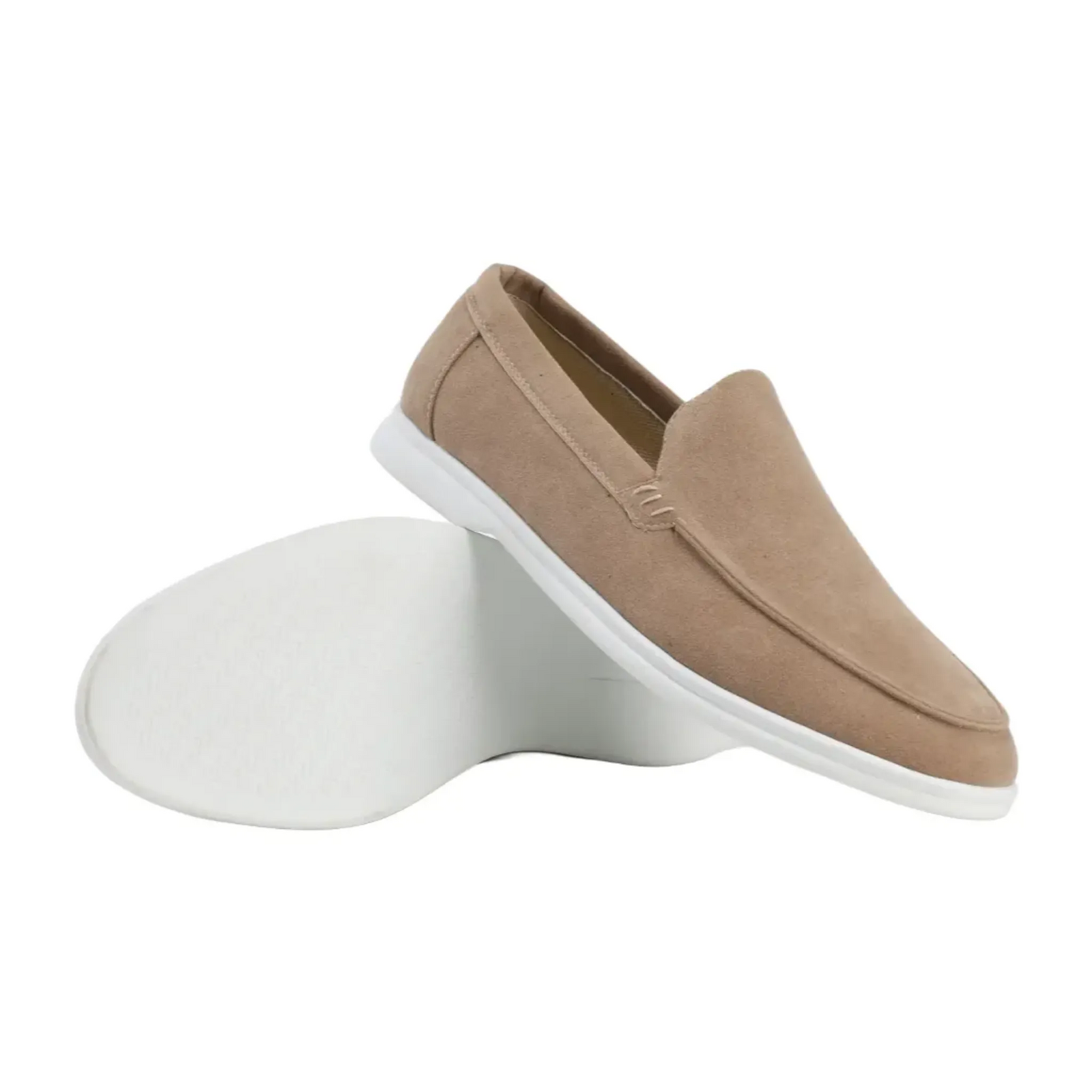 The Chiavari Mocassins en daim à enfiler pour homme