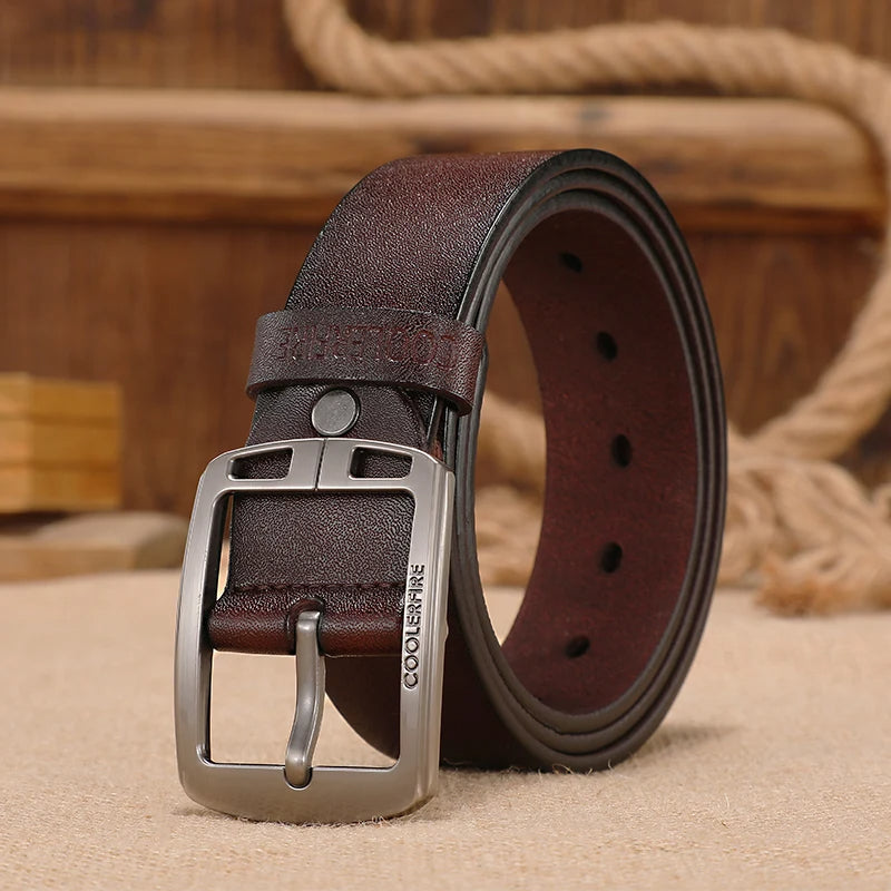 The Hadlow Belt – Cuir de Vache Véritable, Style Vintage Moderne