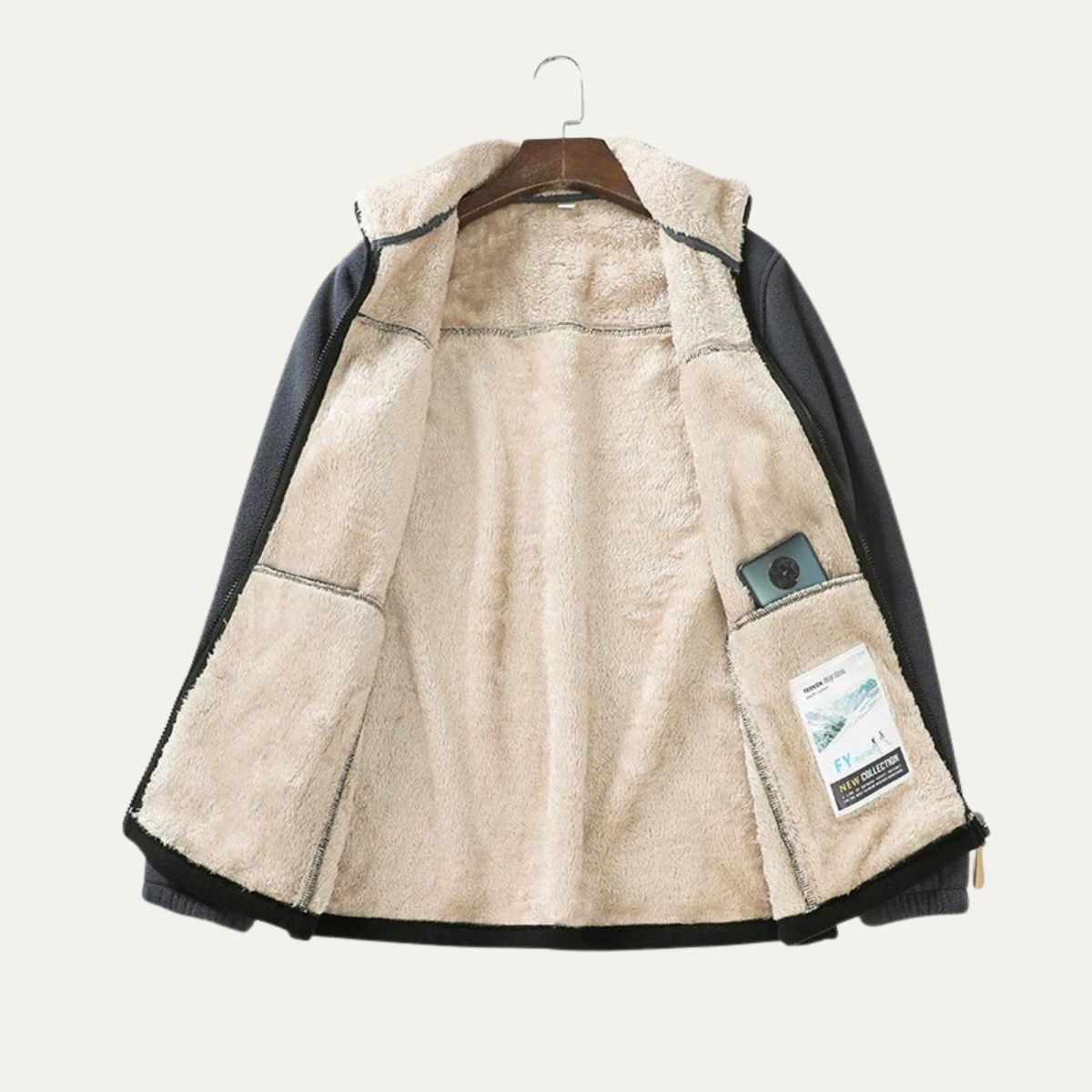 The Nordfall Veste coupe-vent imperméable pour homme – Veste légère résistante au vent