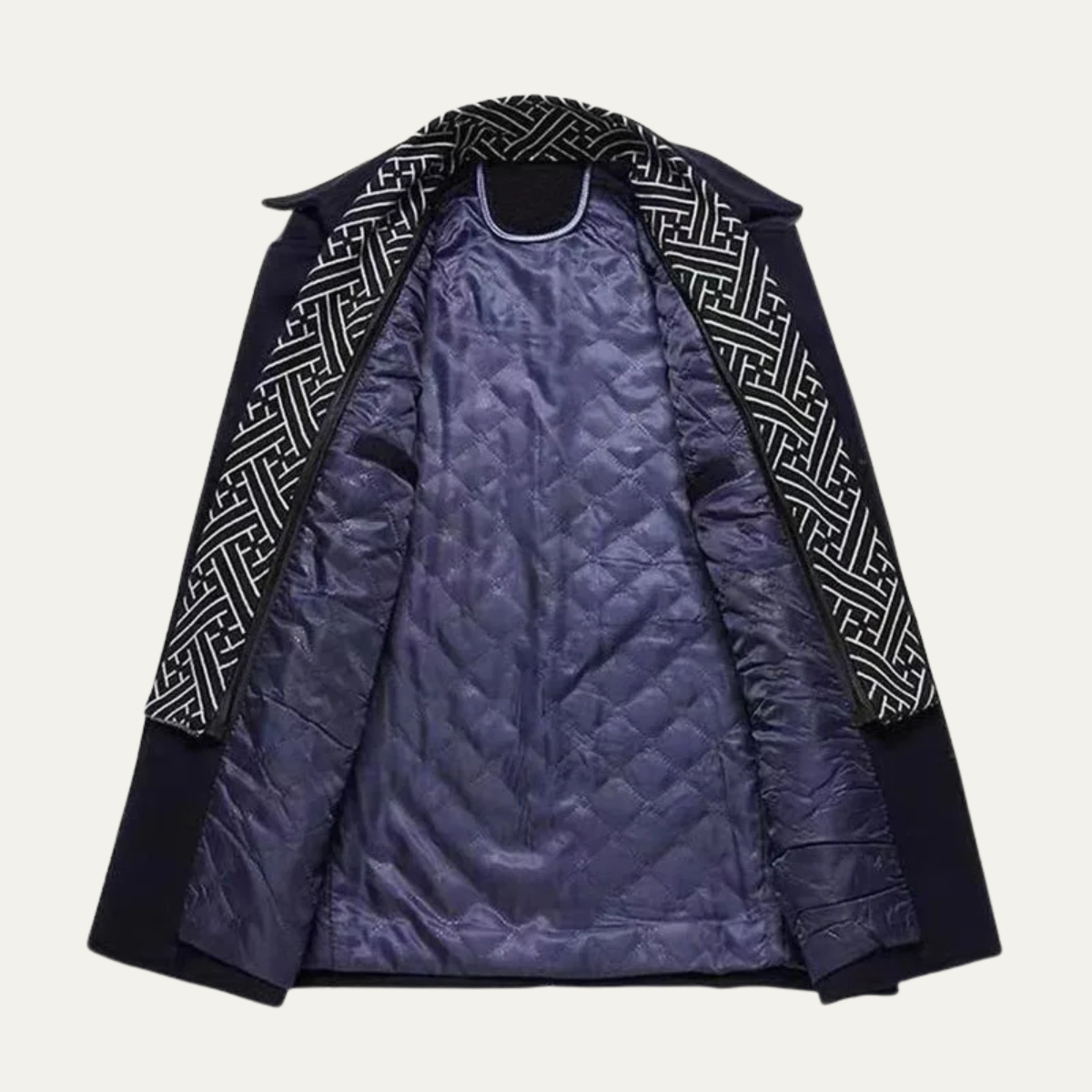 The Avebury - Manteau Trench d'Hiver Double Boutonnage pour Homme