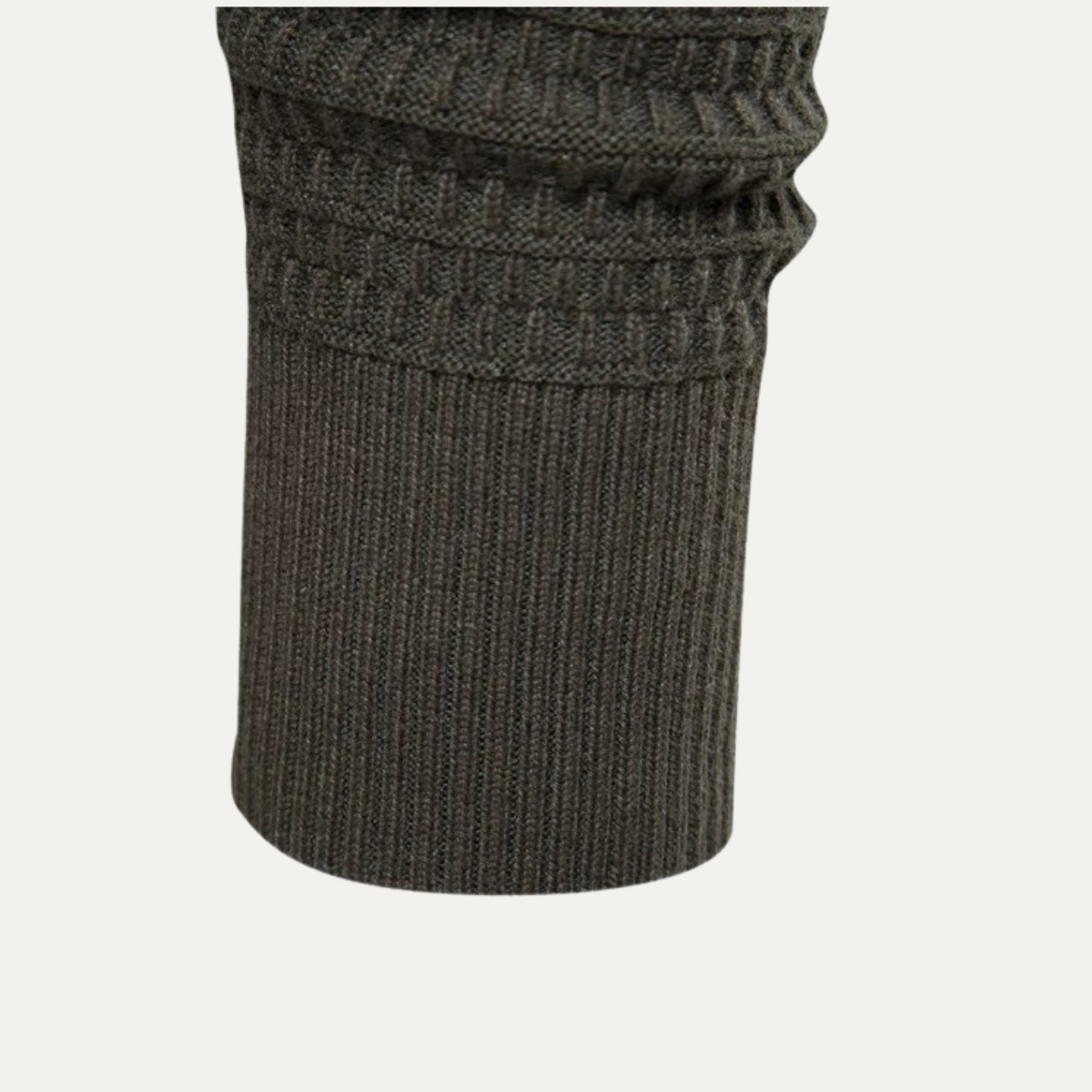 The Caernarfon - Cardigan boutonné en maille pour homme