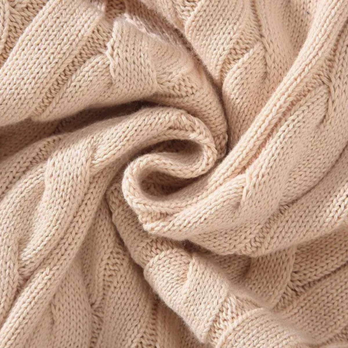 The Ashmeadow - Pull à fermeture éclair pour homme en 100 % coton doux tricoté torsadé