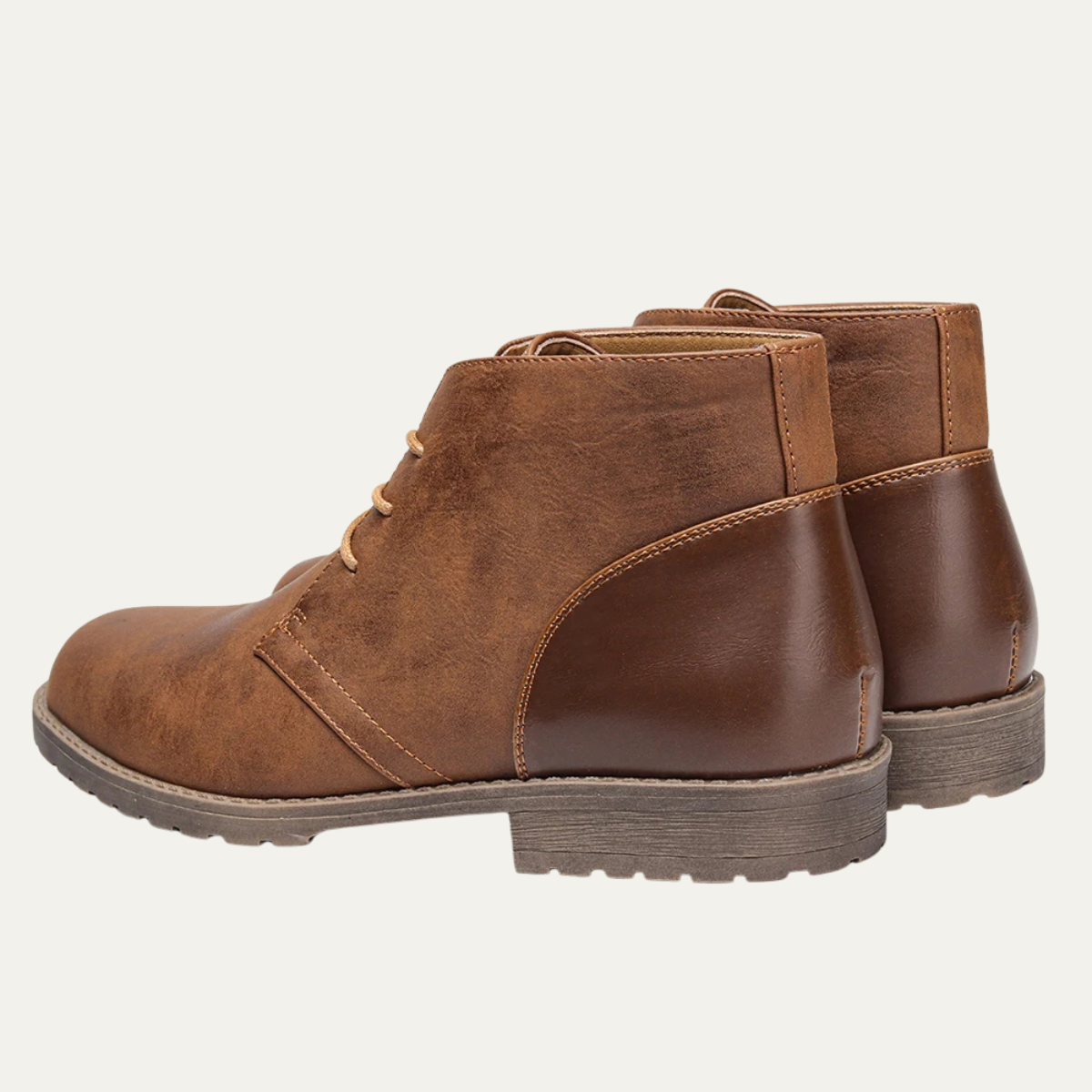 The Cerveteri Bottines Retro en Cuir à Lacets pour Homme