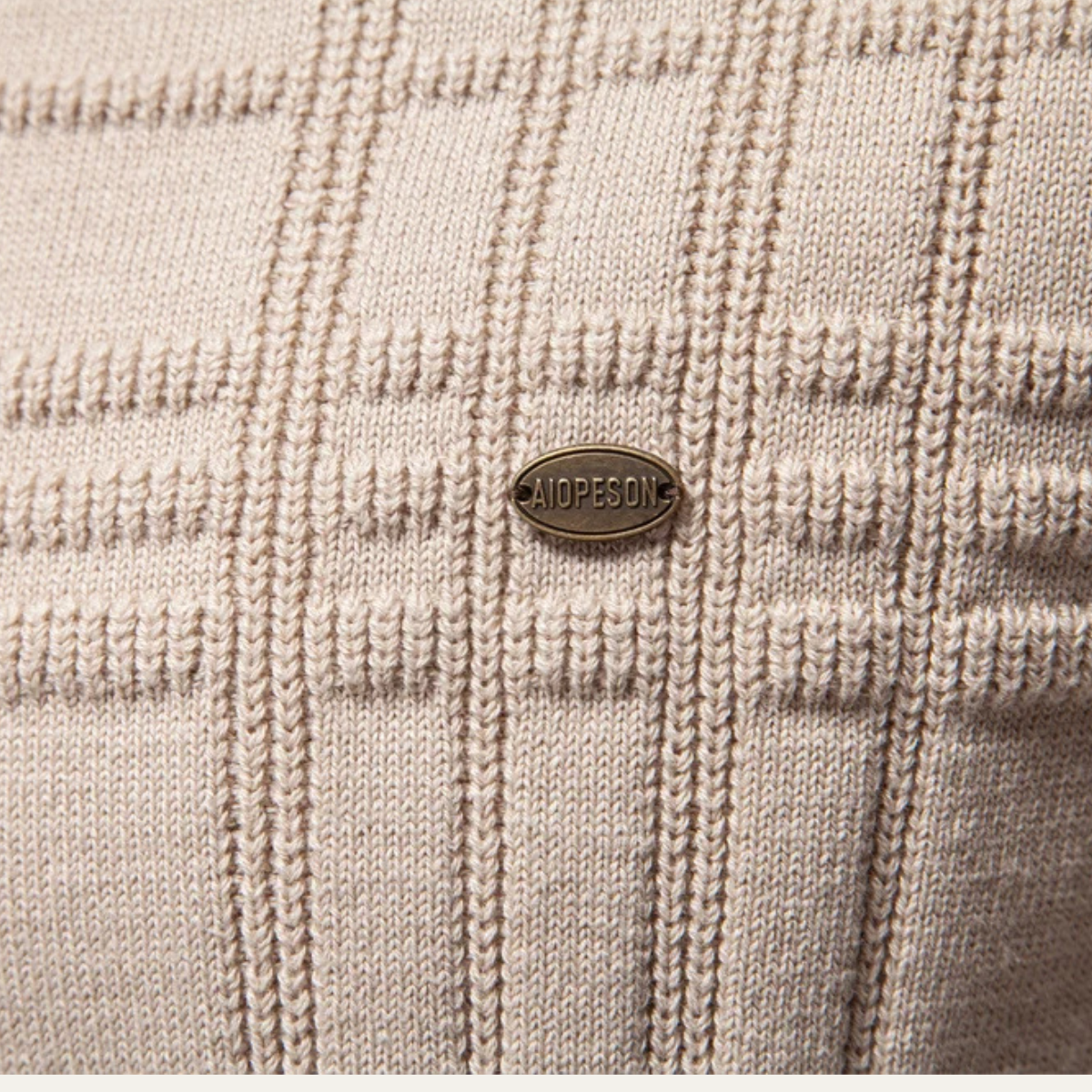 The Windsor - Pull élégant à col rond pour homme