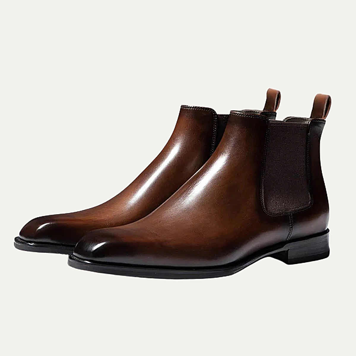 The Hawthorne - Bottines élégantes en cuir pour homme, à enfiler