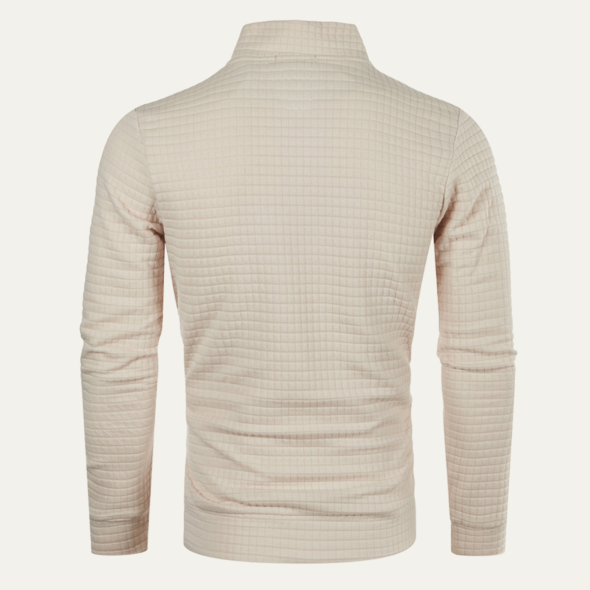 The Willowcrest - Pull à Col Zippé Léger et Chaud pour Homme