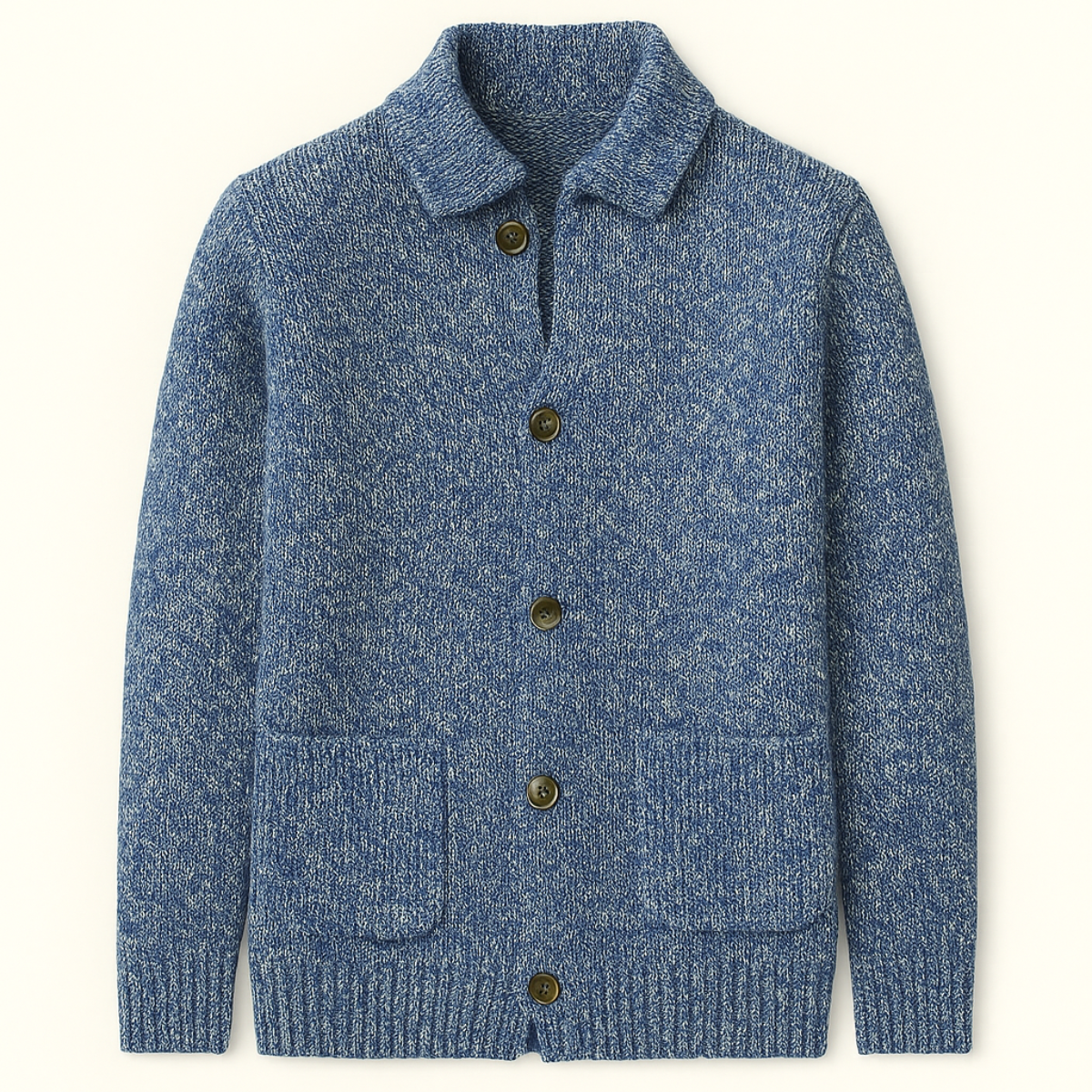 The Pemberton - Cardigan en maille élégant et décontracté pour homme pour l'hiver