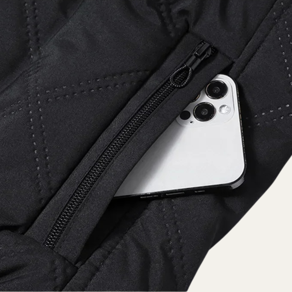 The Alston - Veste matelassée à doublure polaire thermique pour homme