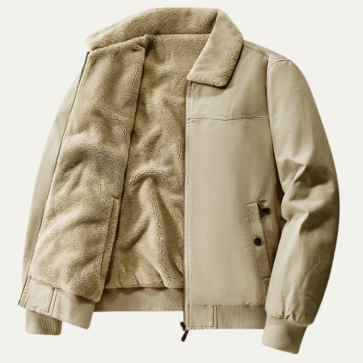 The Cardiff - Blouson aviateur matelassé léger pour homme