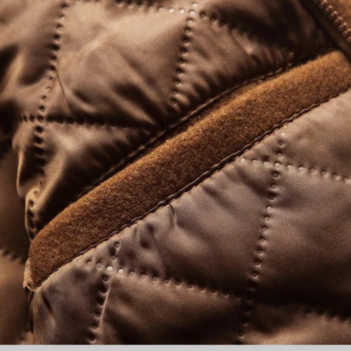 The Belgravia - Trench-coat pour homme en laine mélangée avec doublure matelassée