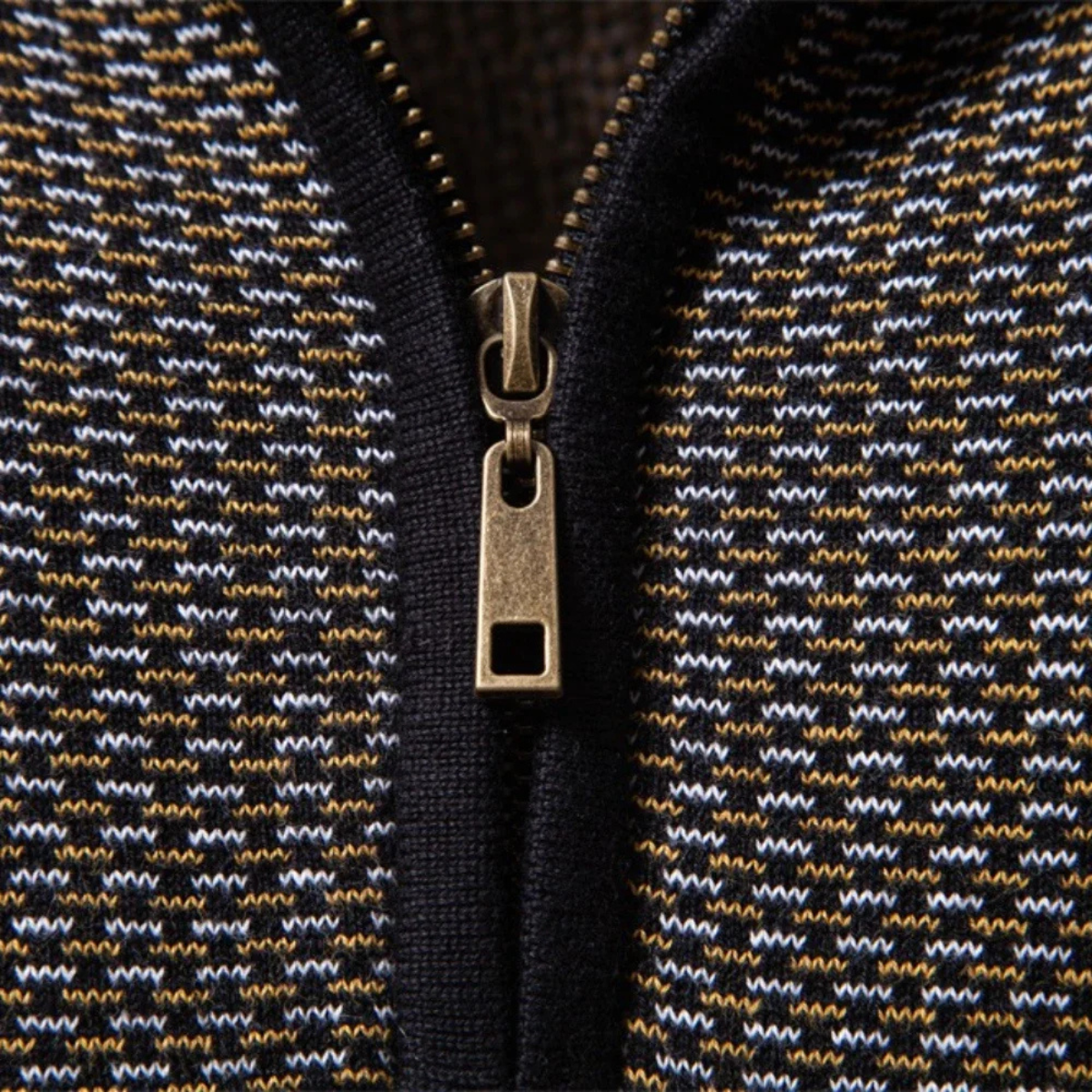The Bellcrest - Pull Tricoté à Col Montant Épais et Chaud pour Homme