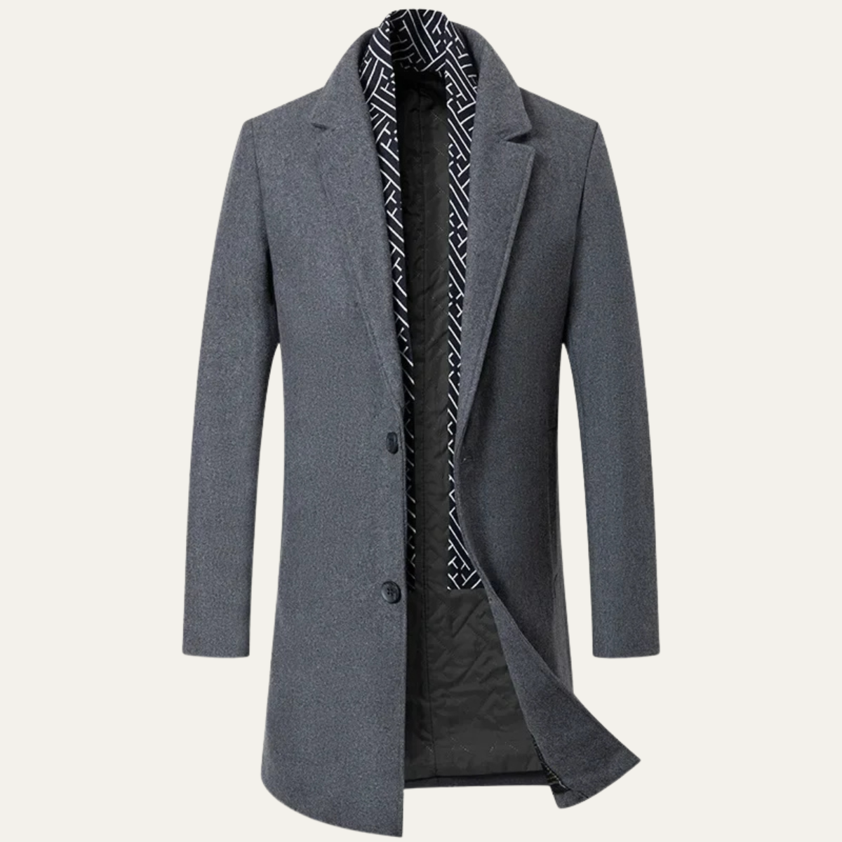 The Berkeley - Manteau d'Hiver Formelle en Laine Classique pour Hommes