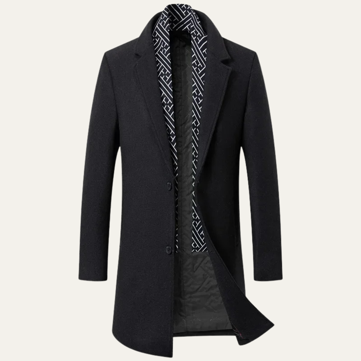 The Berkeley - Manteau d'Hiver Formelle en Laine Classique pour Hommes