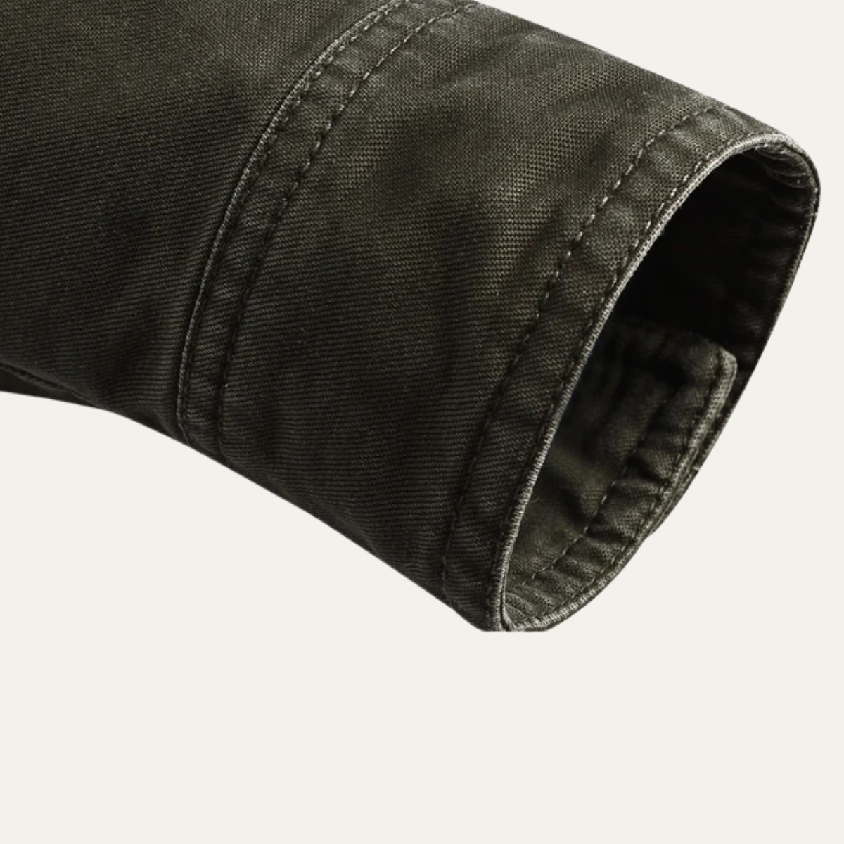 The Capri Veste Cargo pour Homme avec Col Militaire Montant