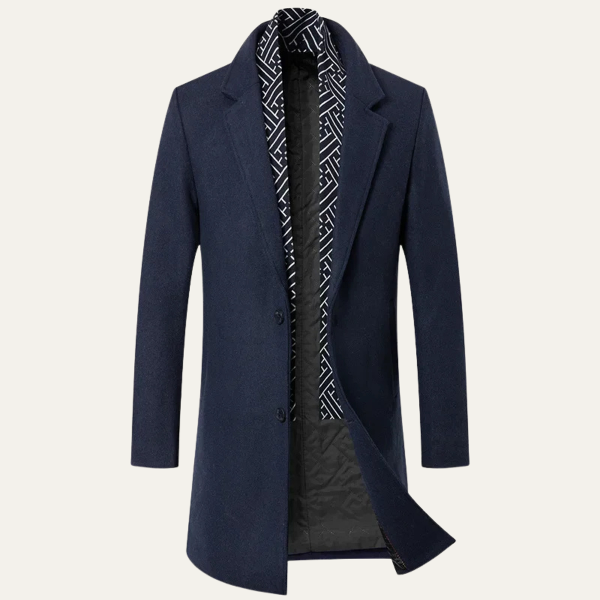 The Berkeley - Manteau d'Hiver Formelle en Laine Classique pour Hommes