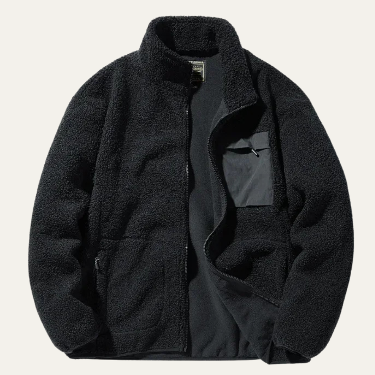 The Stresa - Veste Polaire Zippée Chaude de Plein Air pour Hommes