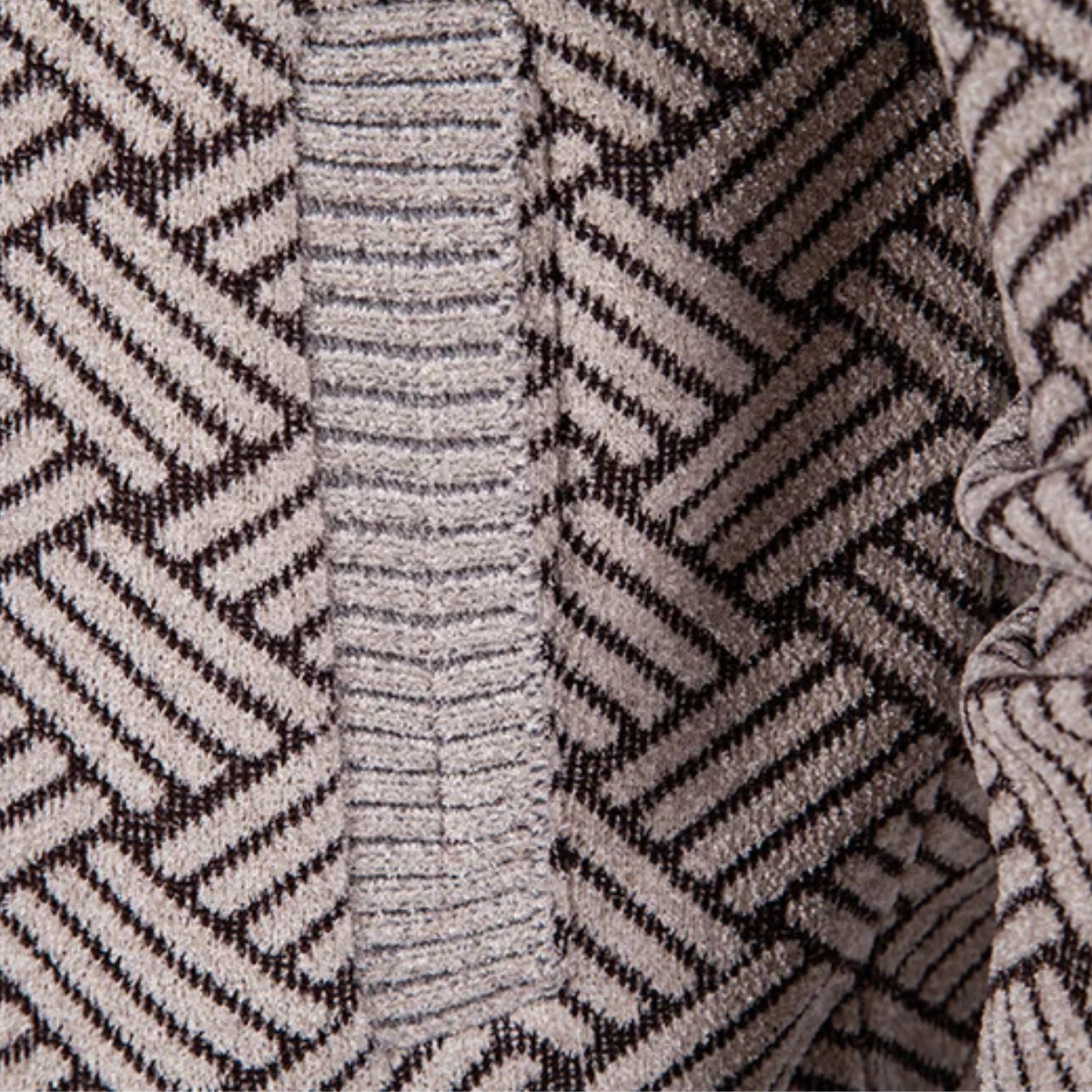 The Brackenridge - Veste à Zip Complet Tricotée Épaissie et Doublée en Fleece pour Hommes