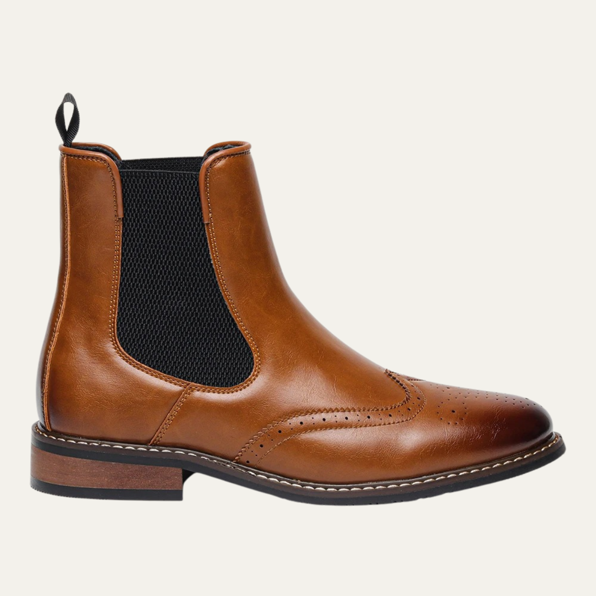 The Margate Bottines Chelsea Classiques en Cuir à Enfiler pour Homme