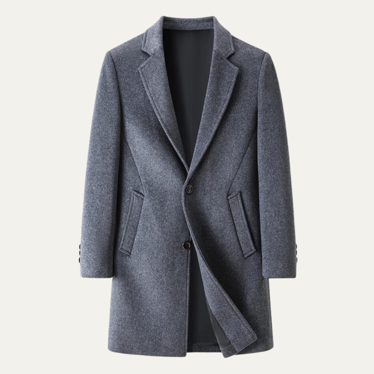 The Bournemouth - Manteau Long en Laine pour Homme