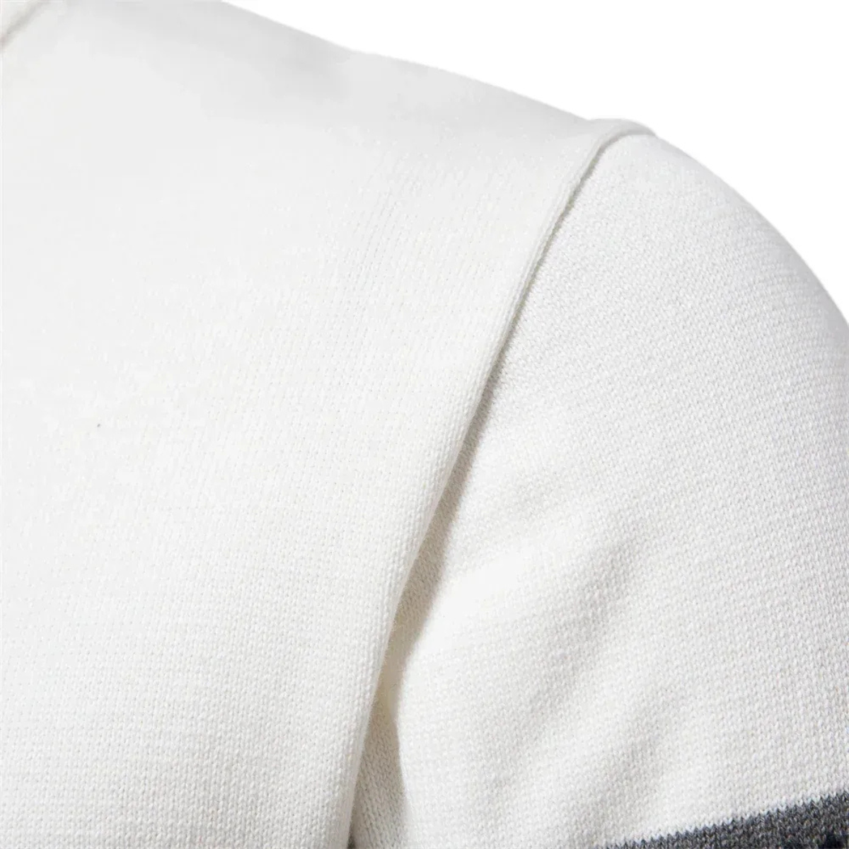 The Chatsworth - Pull à col zippé en coton tricoté Fair Isle pour homme