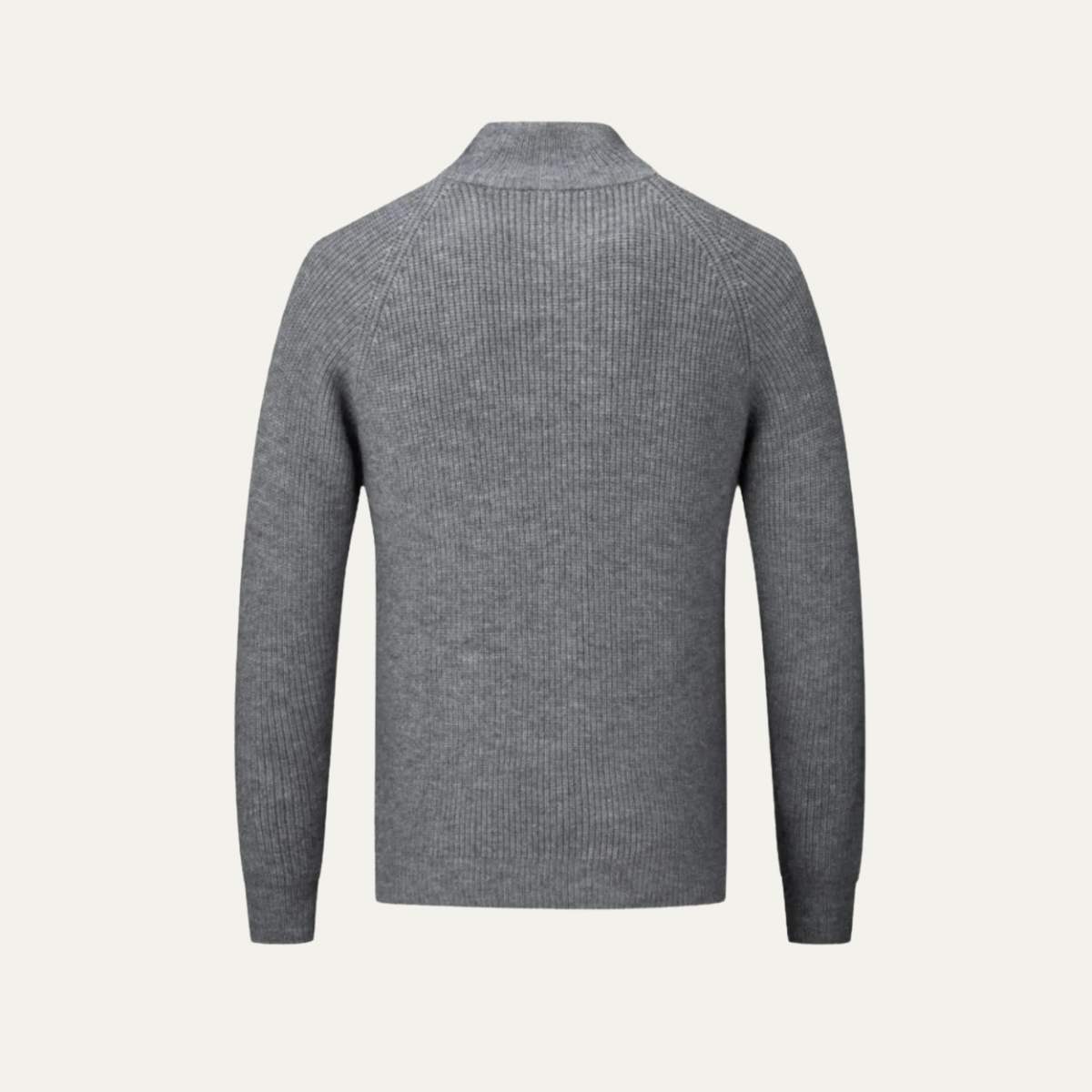 The Merino - Cardigan zippé en laine mérinos pour homme