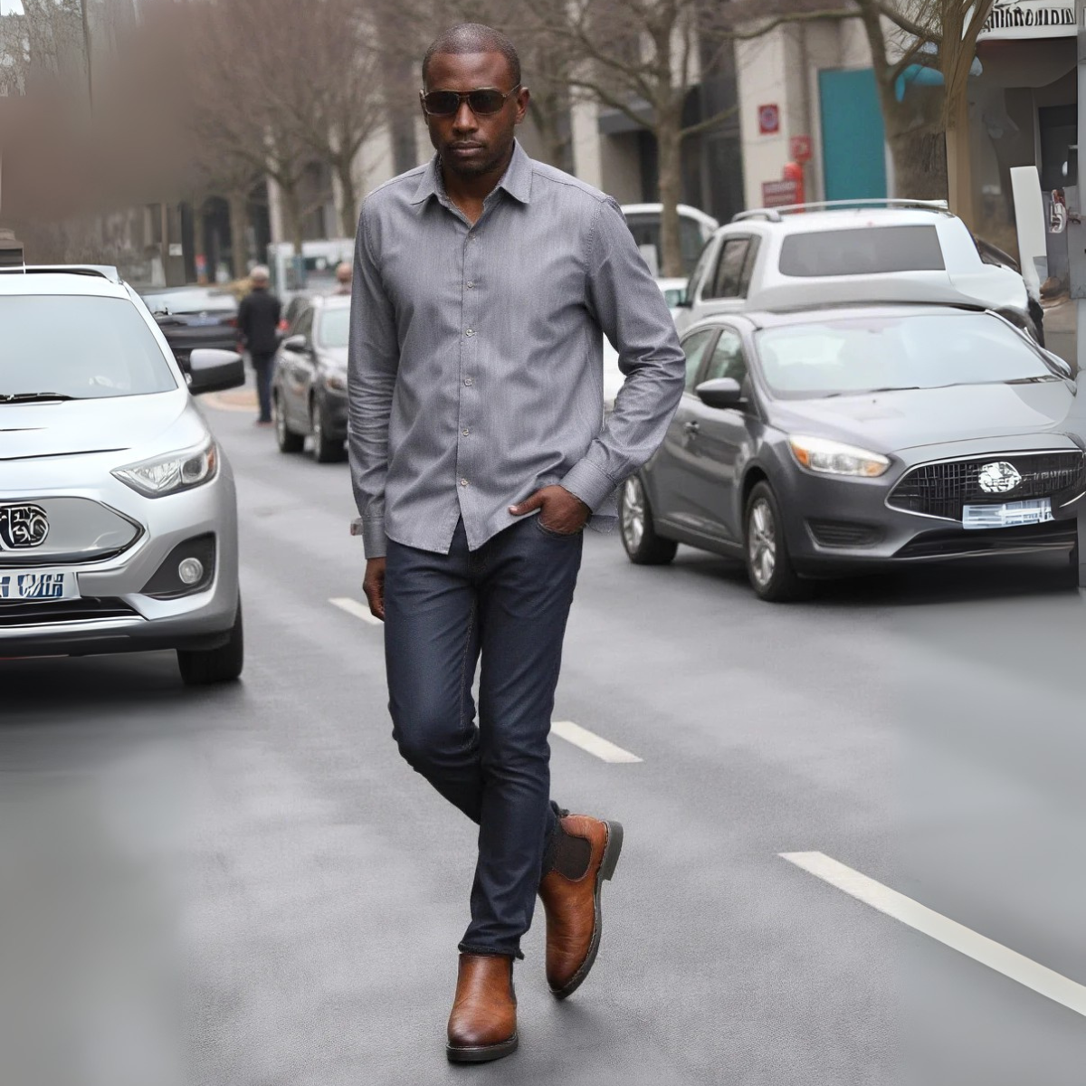 The Montalcino - Bottes Chelsea Classiques en Cuir Marron pour Homme