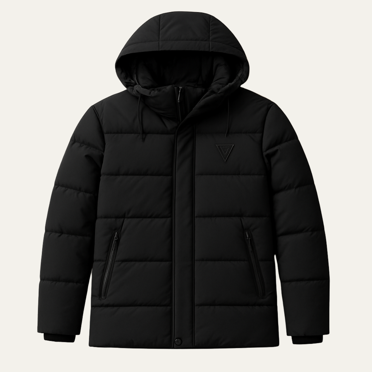 The Helsinki Parka Matelassé à Capuche Pour Homme – Long, Imperméable, Rembourré, à Multiples Poches