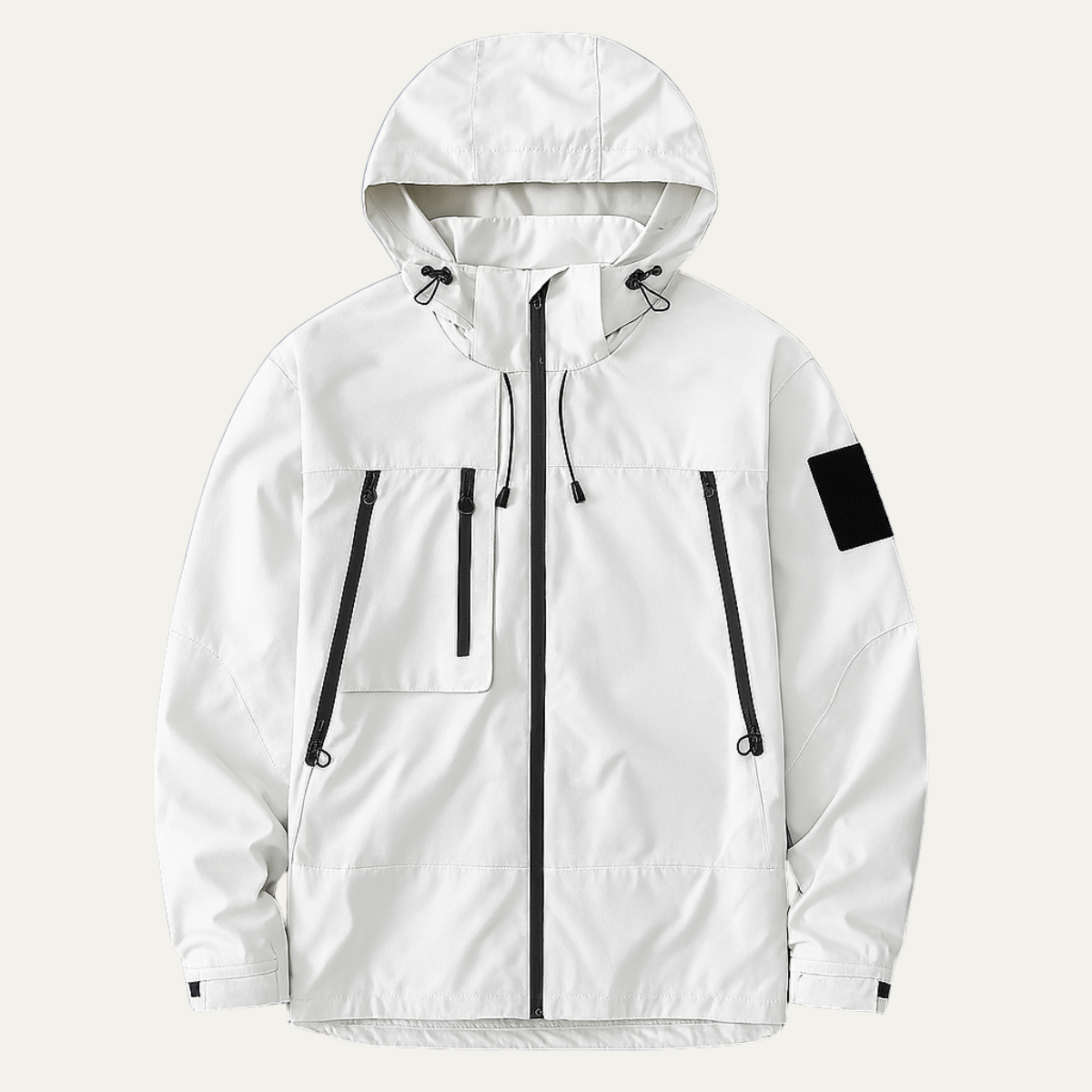 The Seathwaite - Veste coupe-vent légère imperméable à capuche pour homme