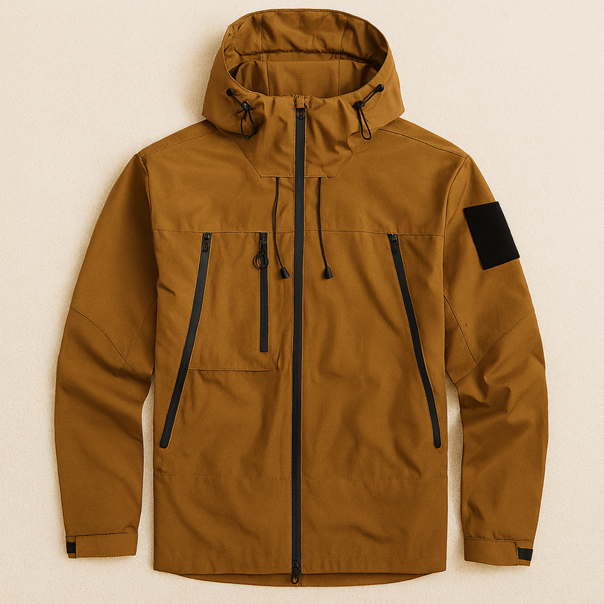 The Seathwaite - Veste coupe-vent légère imperméable à capuche pour homme