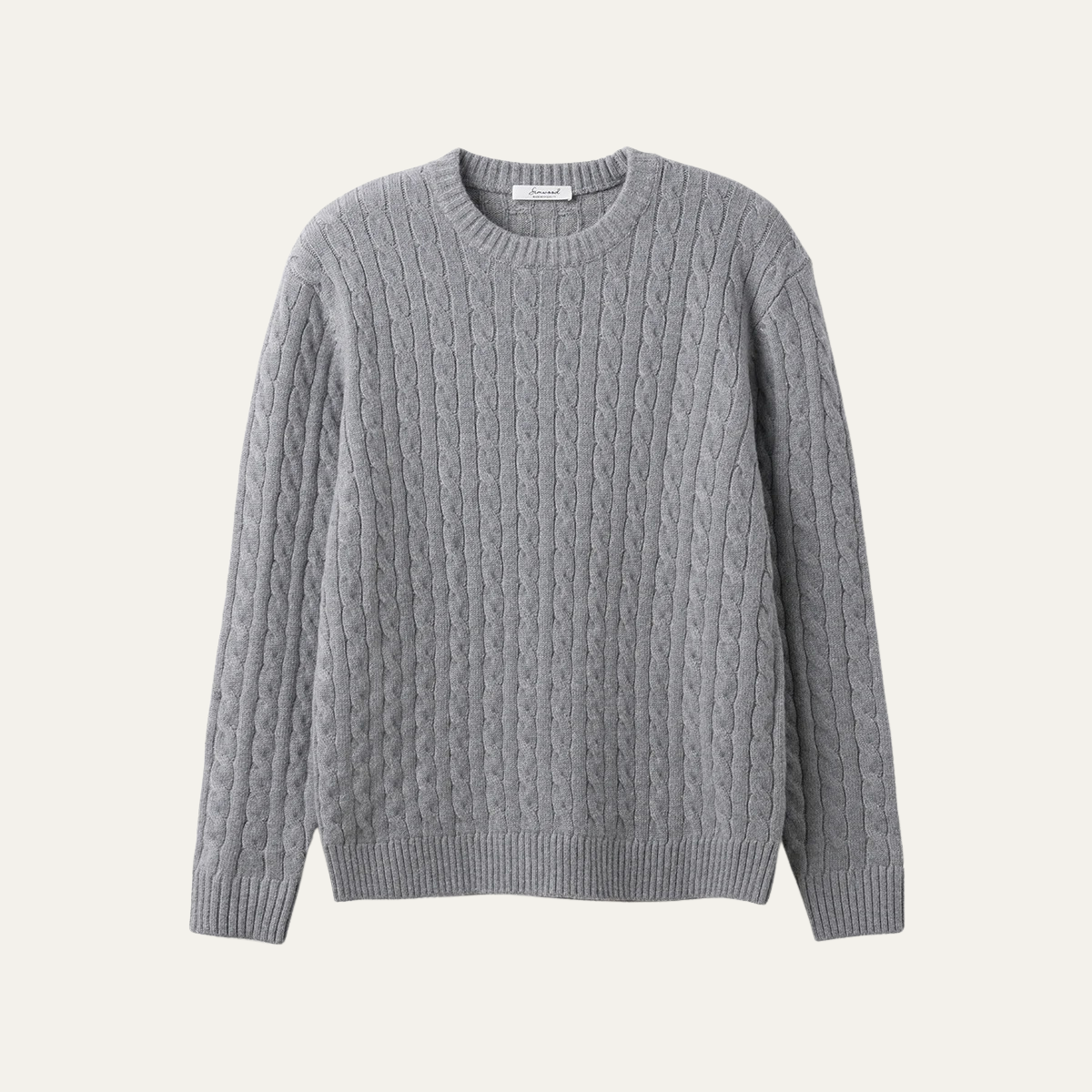 The Hever - Pull à torsades pour homme