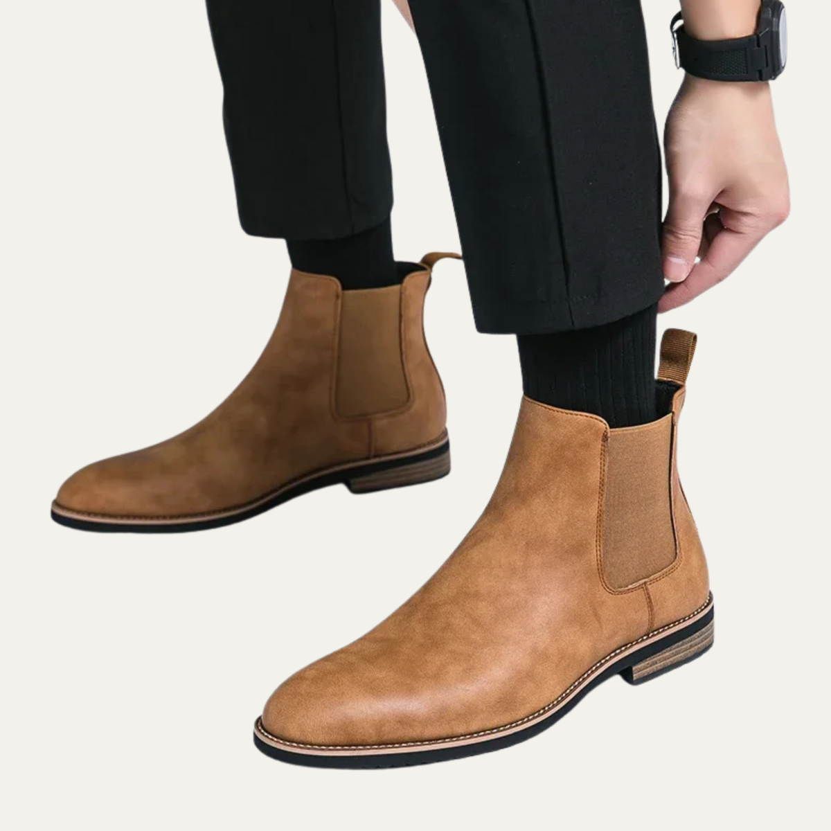 The Alderton - Bottines Chelsea Élégantes Pour Hommes