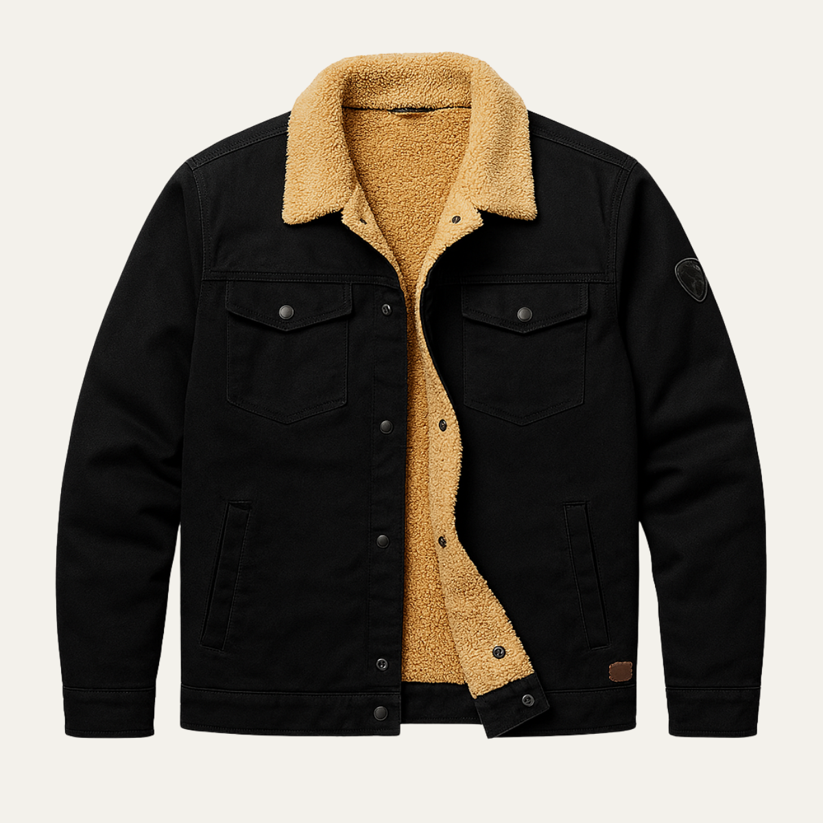 The Vancouver Veste d'extérieur doublée en polaire pour homme - Moderne et chaude