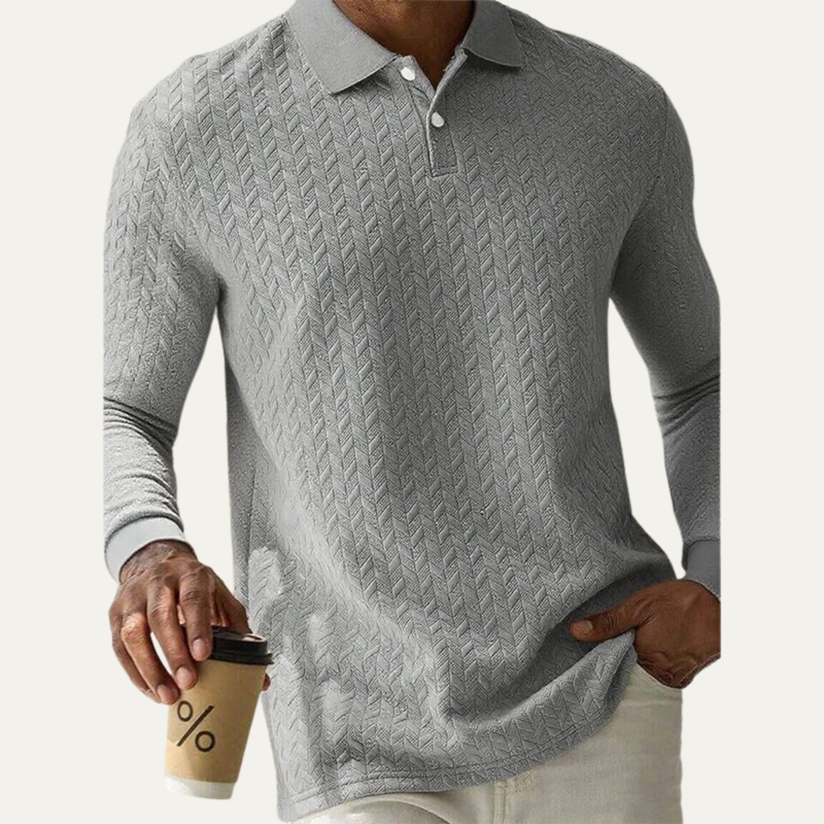 The Battersea – Polo homme en maille légère
