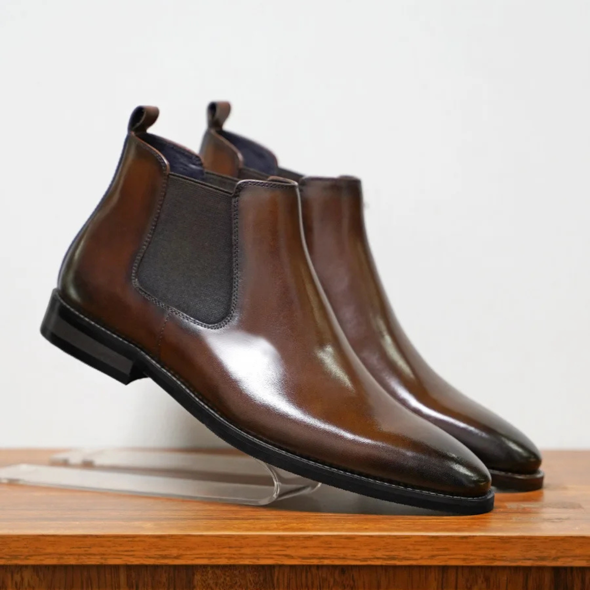 The Ironridge - Bottines Habillées Polies pour Hommes