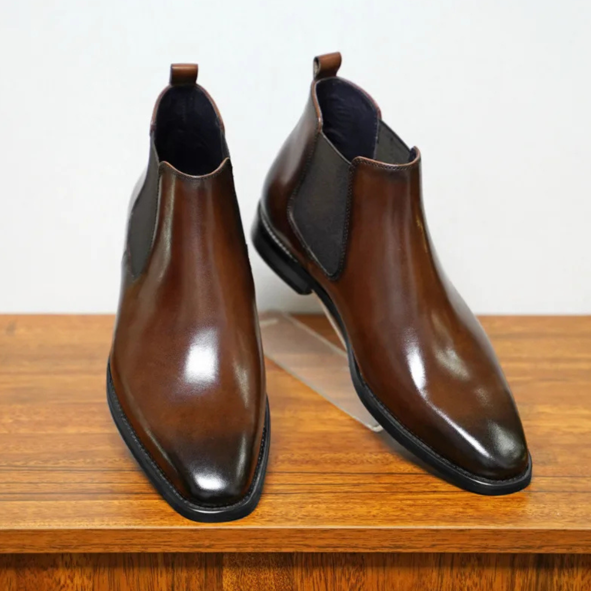 The Ironridge - Bottines Habillées Polies pour Hommes