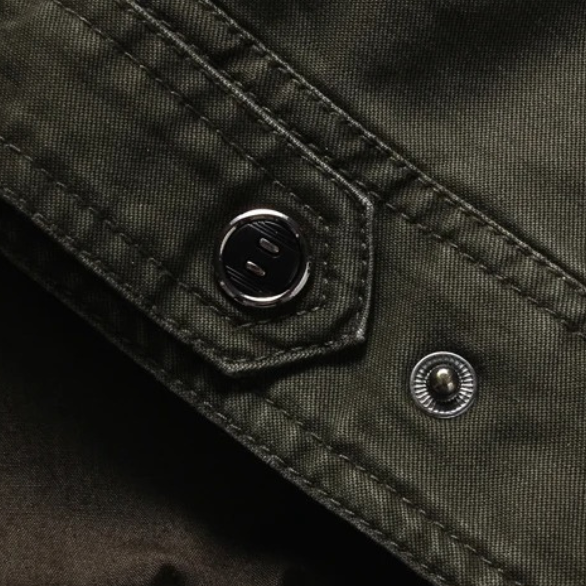 The Aberdeen - Veste cargo tendance en coton pour homme avec poches