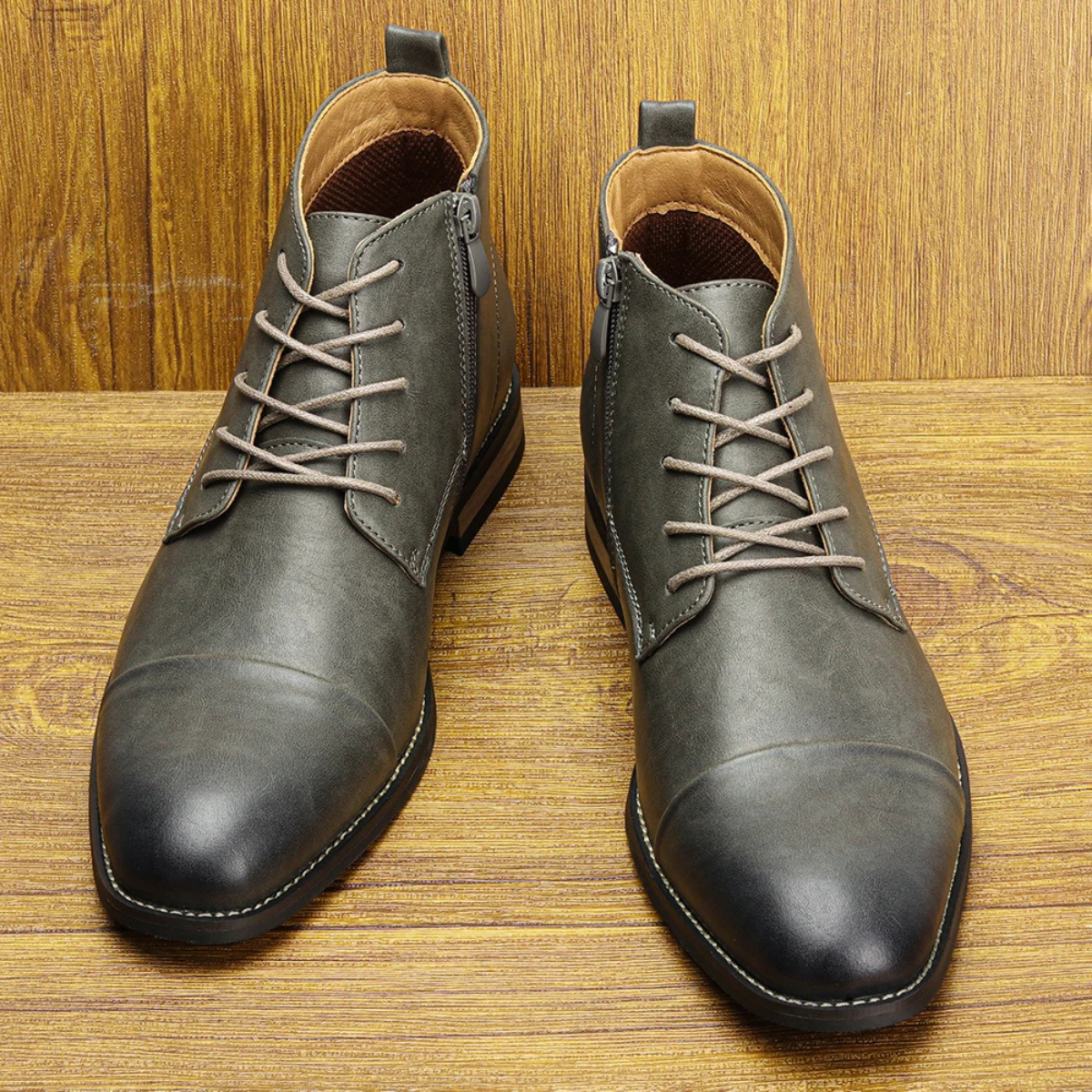 The Briarstone - Bottines Casual Intelligentes en Cuir pour Homme