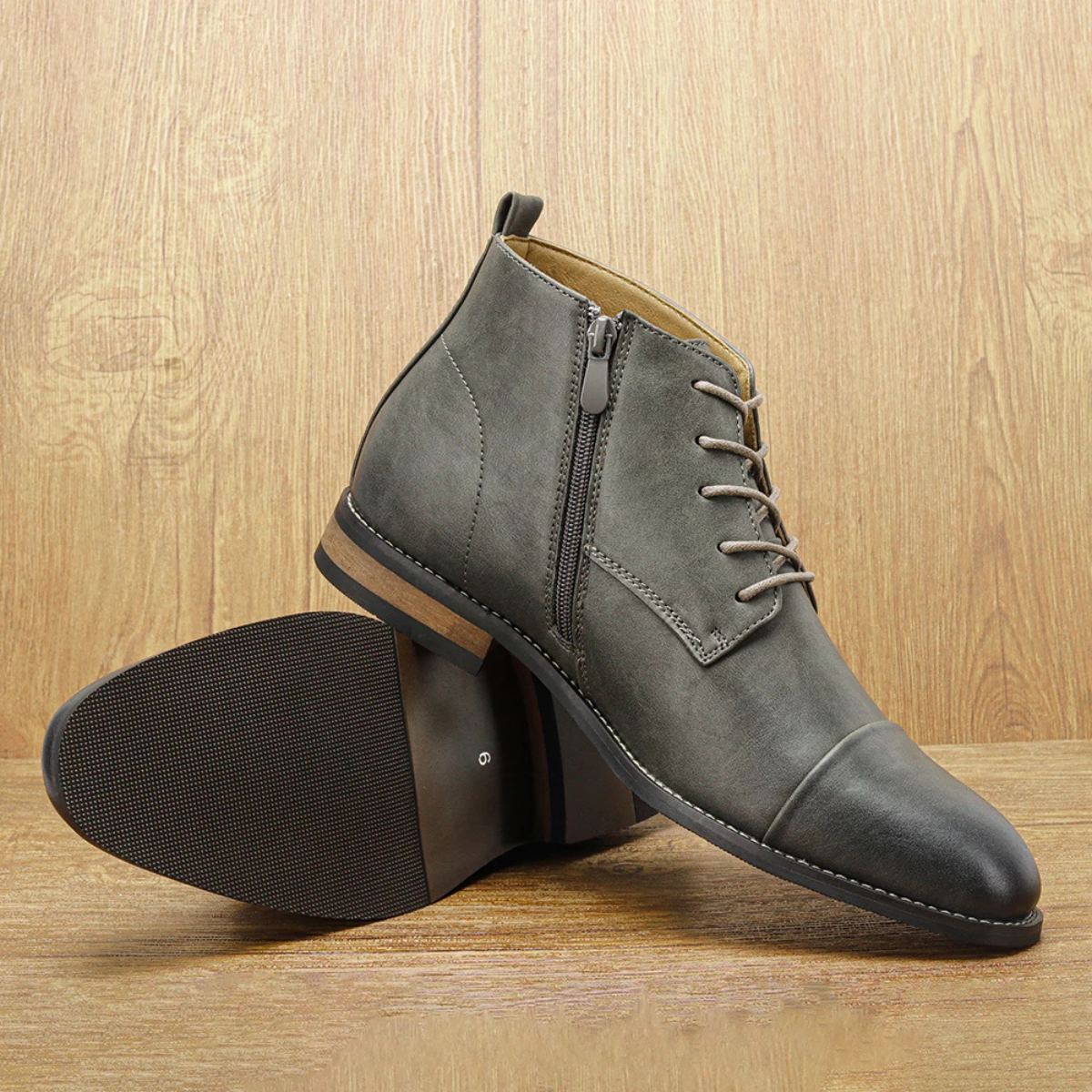 The Briarstone - Bottines Casual Intelligentes en Cuir pour Homme