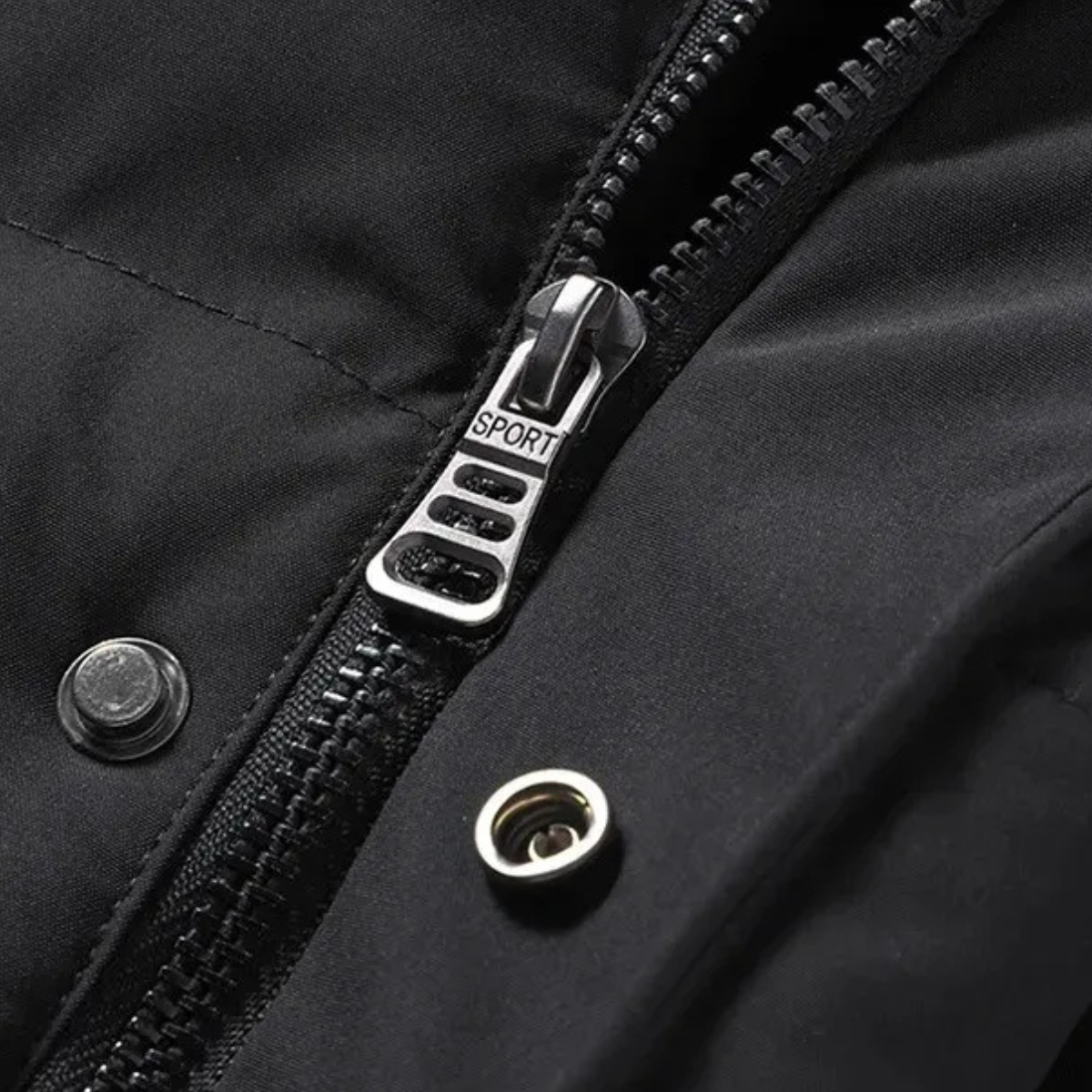 The Otranto - Veste longue à capuche pour homme avec rembourrage en coton