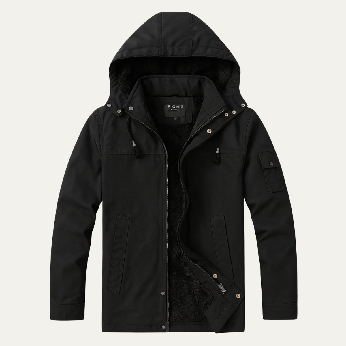 The Zermatt Veste parka d’hiver moderne avec capuche pour homme – Édition limitée 2025