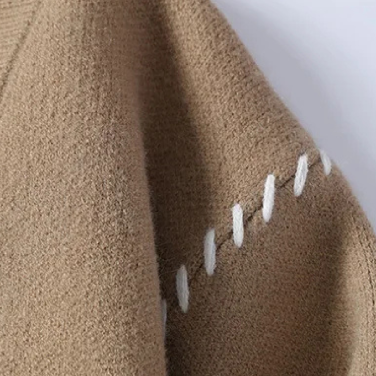 The Prosecco - Le Cardigan Tricoté à Boutons V Neck Casual pour Hommes