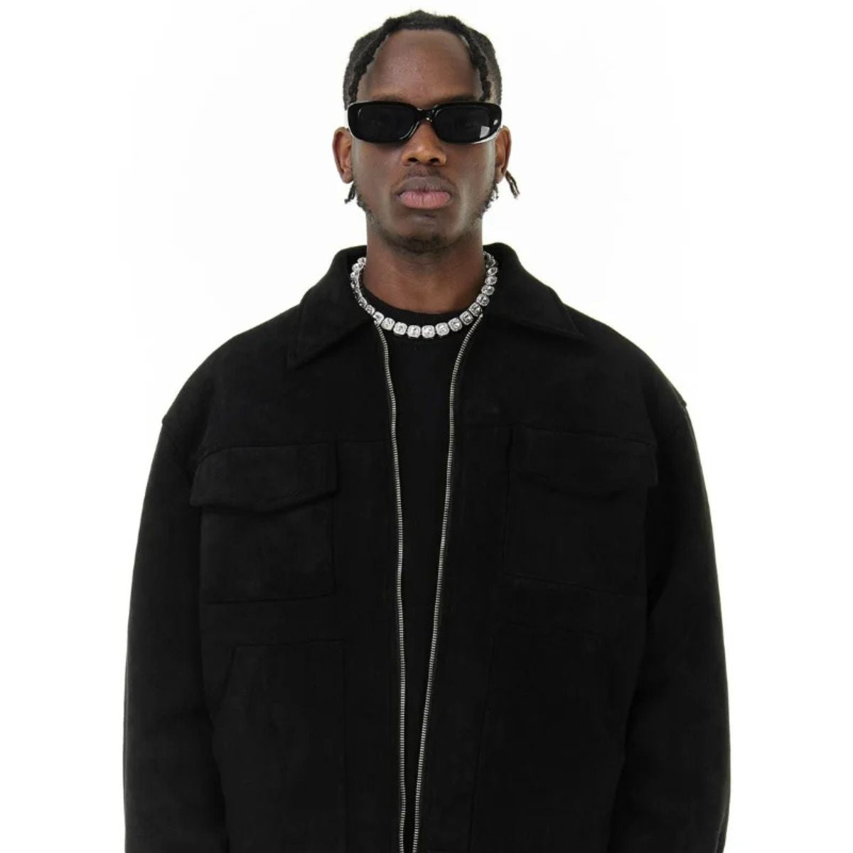 The Colchester - Veste moderne en daim pour homme